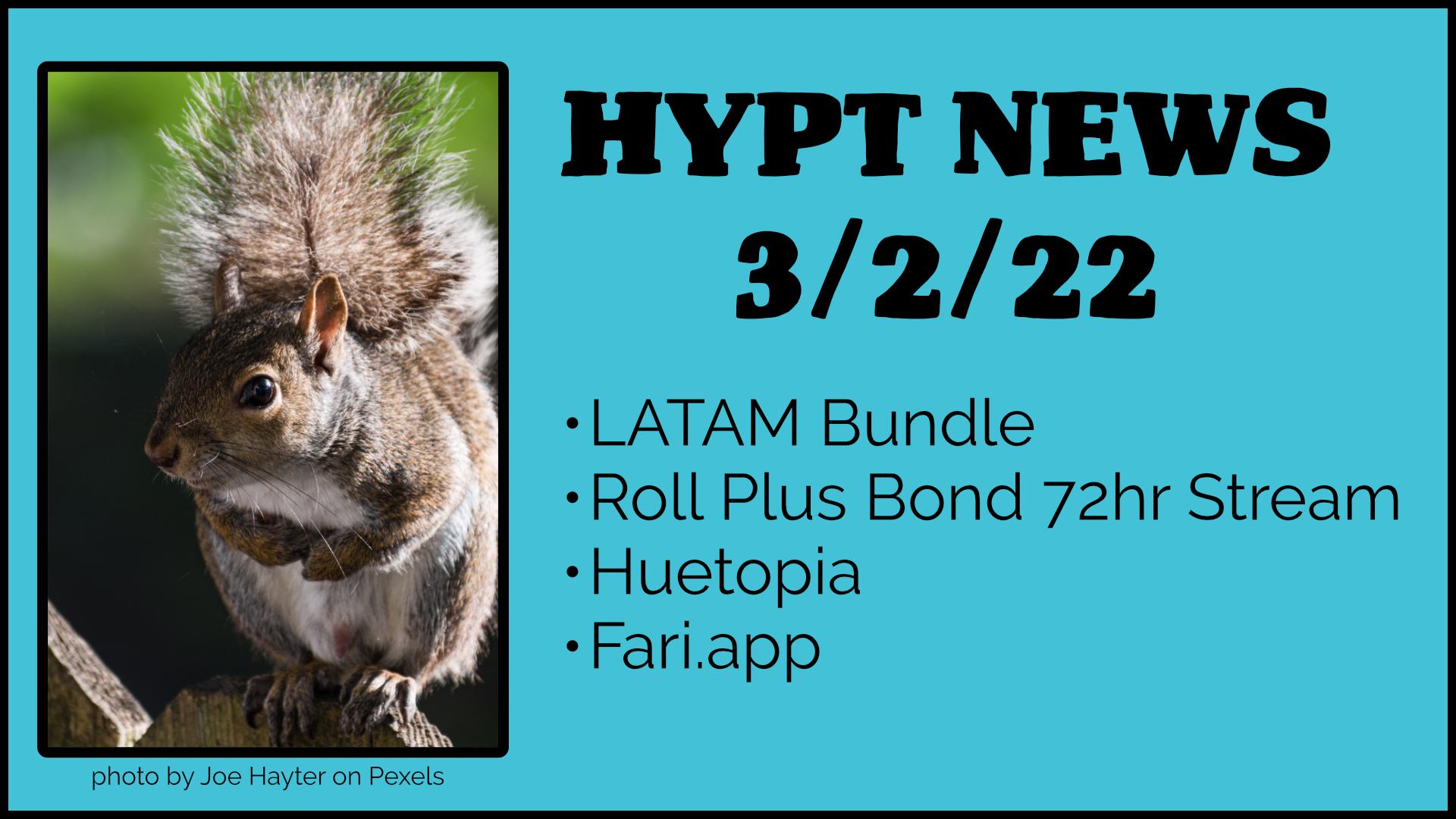 Cover Image for The HYPT Weekly News 3/2/22